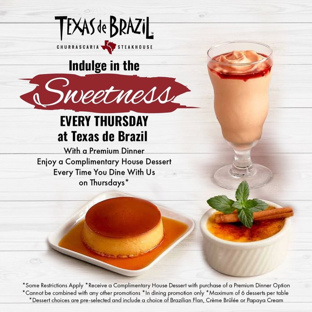 Texas De Brazil Dessert