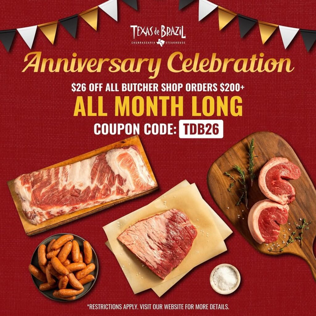Texas De Brazil Deals