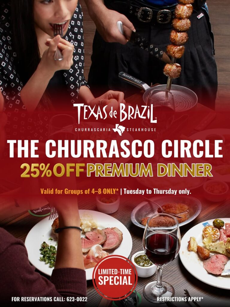 Texas De Brazil Deals